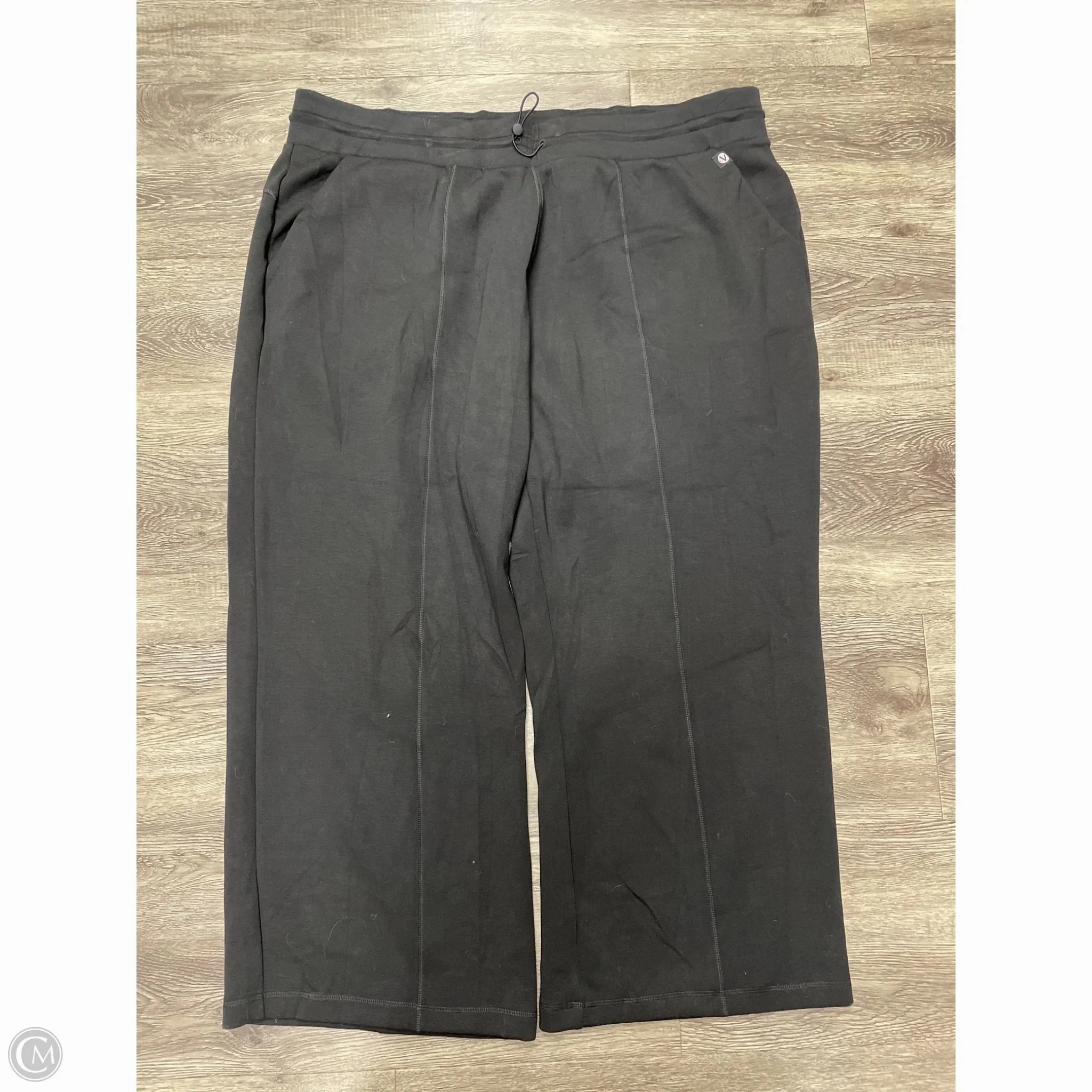 Pants Wide Leg By Livi Active In Black, Size: 4x Breathable Wearable Weather Flex