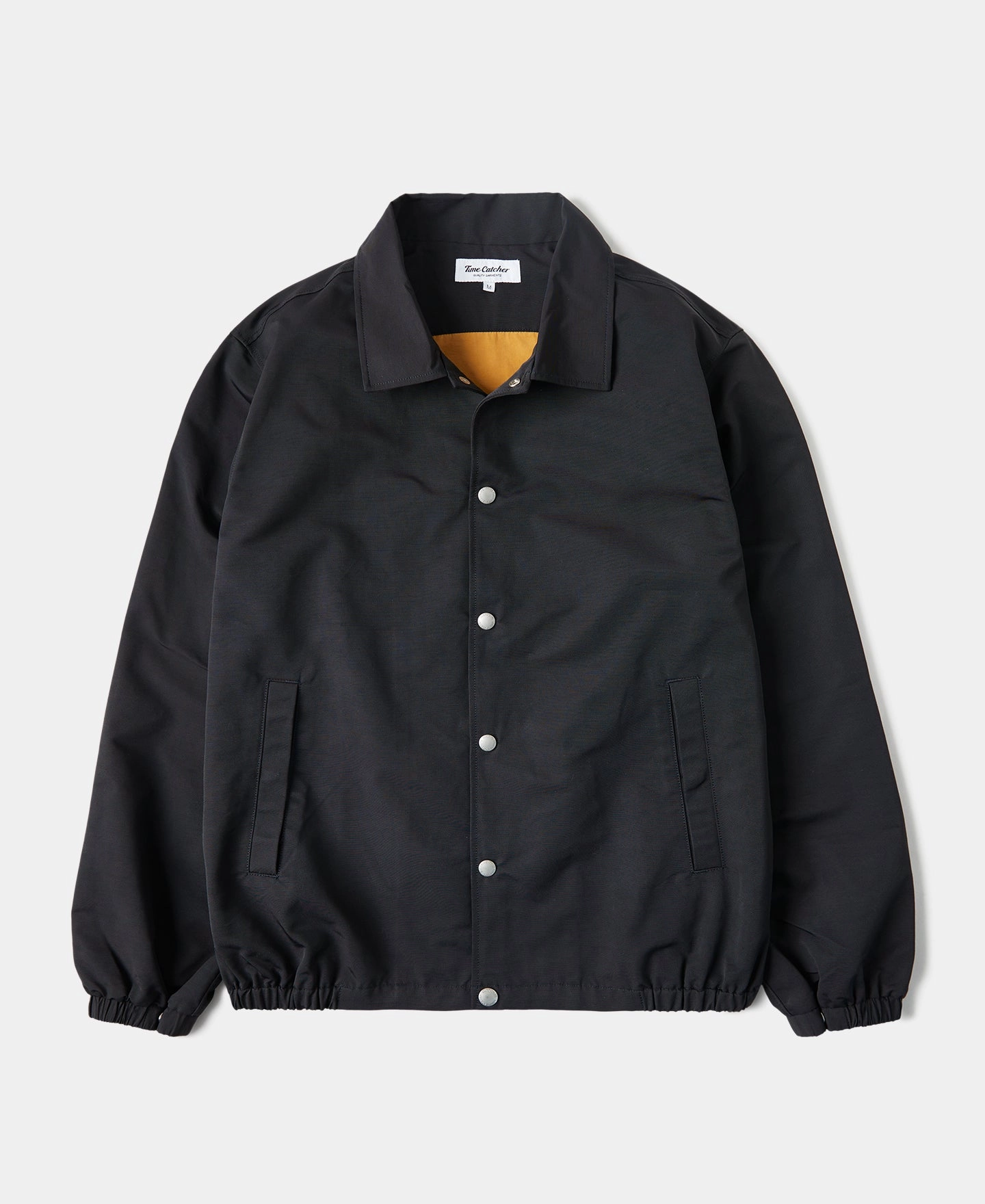 60/40 Water-Repellent Coach Jacket - Black Non Restrictive Armholes