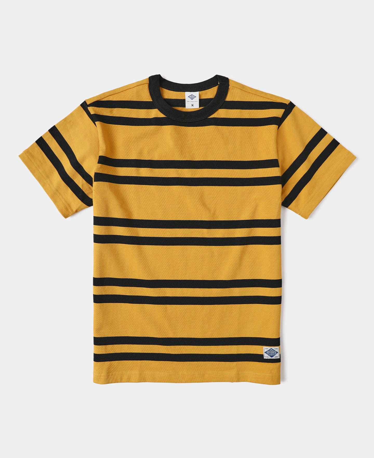 9.8 oz IVY Style Striped T-Shirt - Yellow/Black Travel Essential