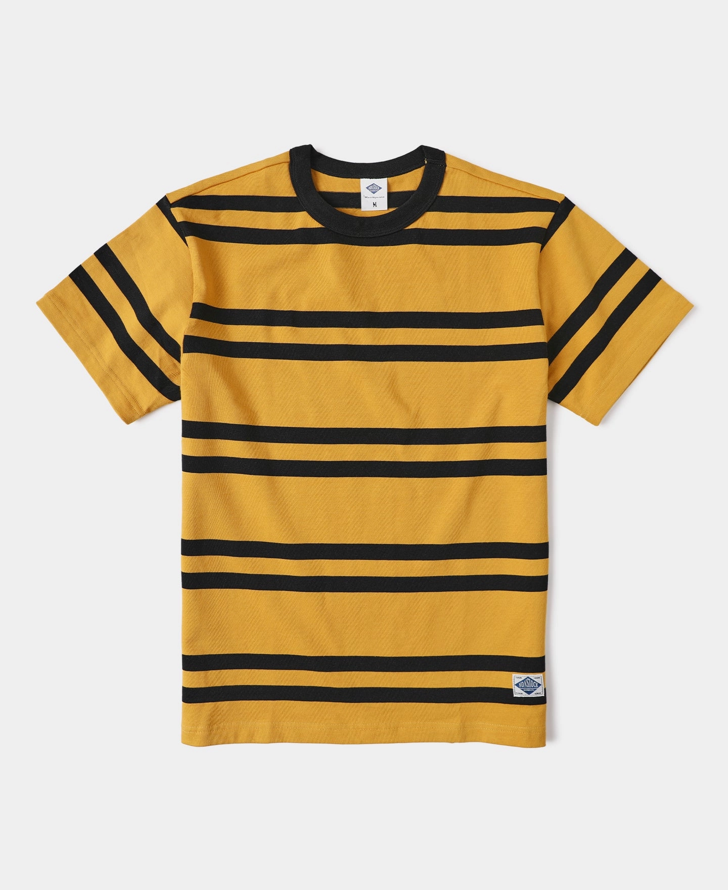9.8 oz IVY Style Striped T-Shirt - Yellow/Black FlexibleCollarOptions