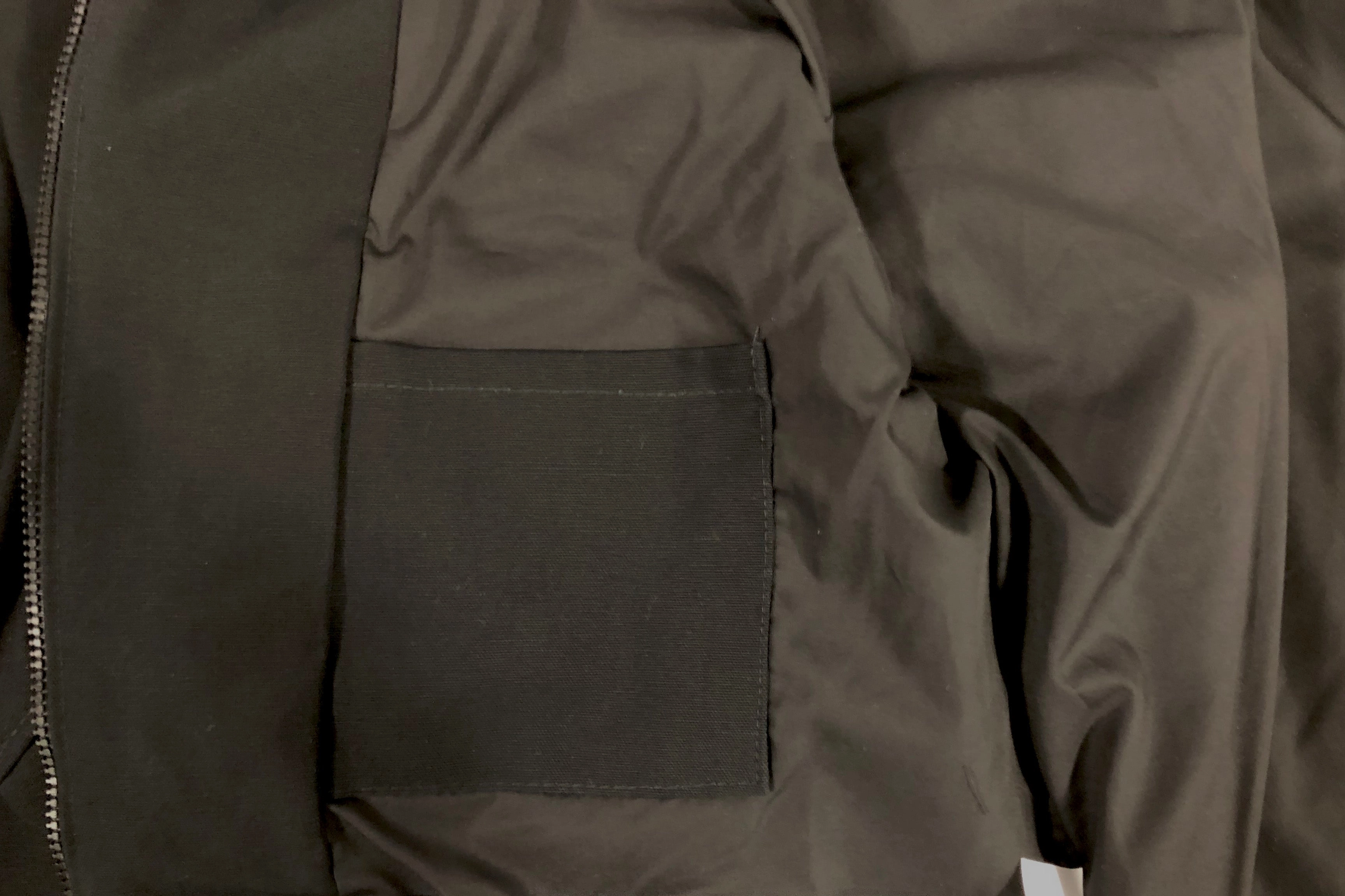 ModularLayering #1816 Black Duck Zipper-Front 12 oz. Jacket - MADE IN USA