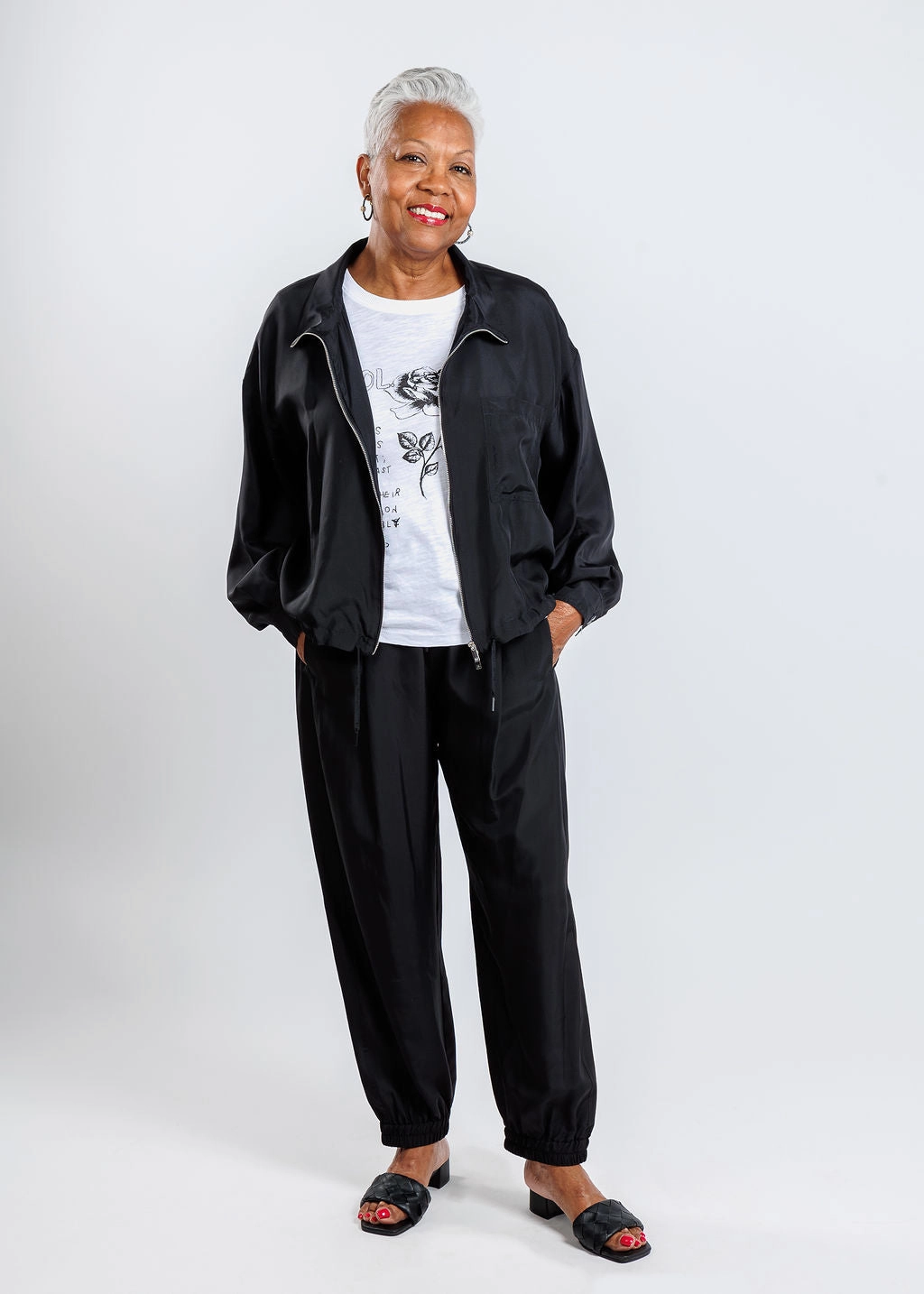 Compact Packability Abetaia Long Trouser Pants - Black