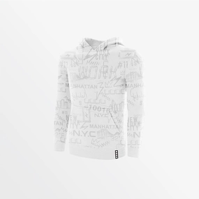 YOUTH FLEECE GRAPHIC PRINT PULLOVER HOODIE HighStrength Threadwork YarnDyedQuality