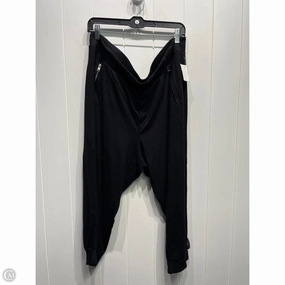 Pants Lounge By Torrid In Black, Size: 3x Fit Comfort Light Fabric