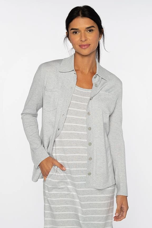 Cozy & Soft Easy Shirt Cardigan