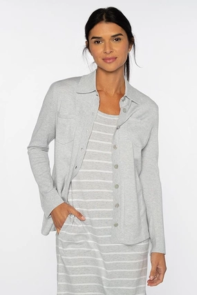 Cozy & Soft Easy Shirt Cardigan