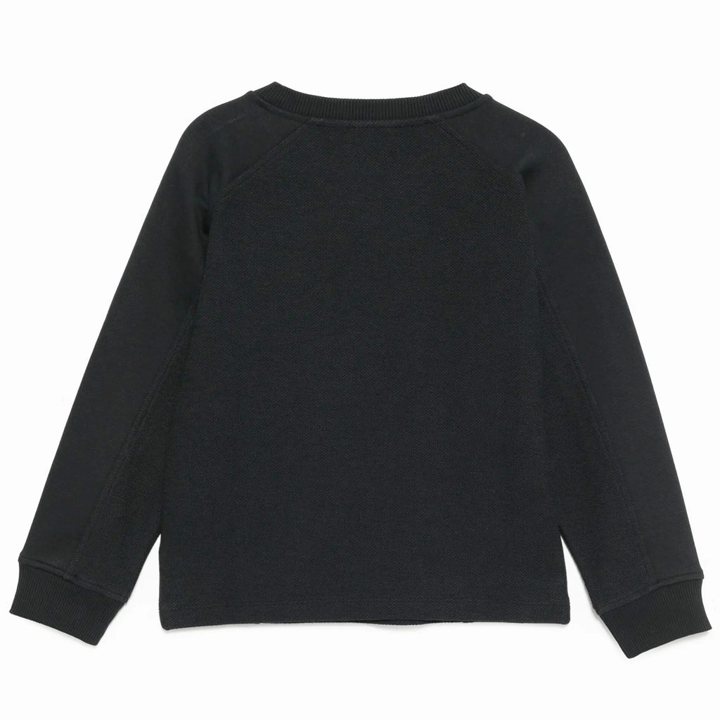 Emporio Armani Junior Jersey Sweater FasteningHood
