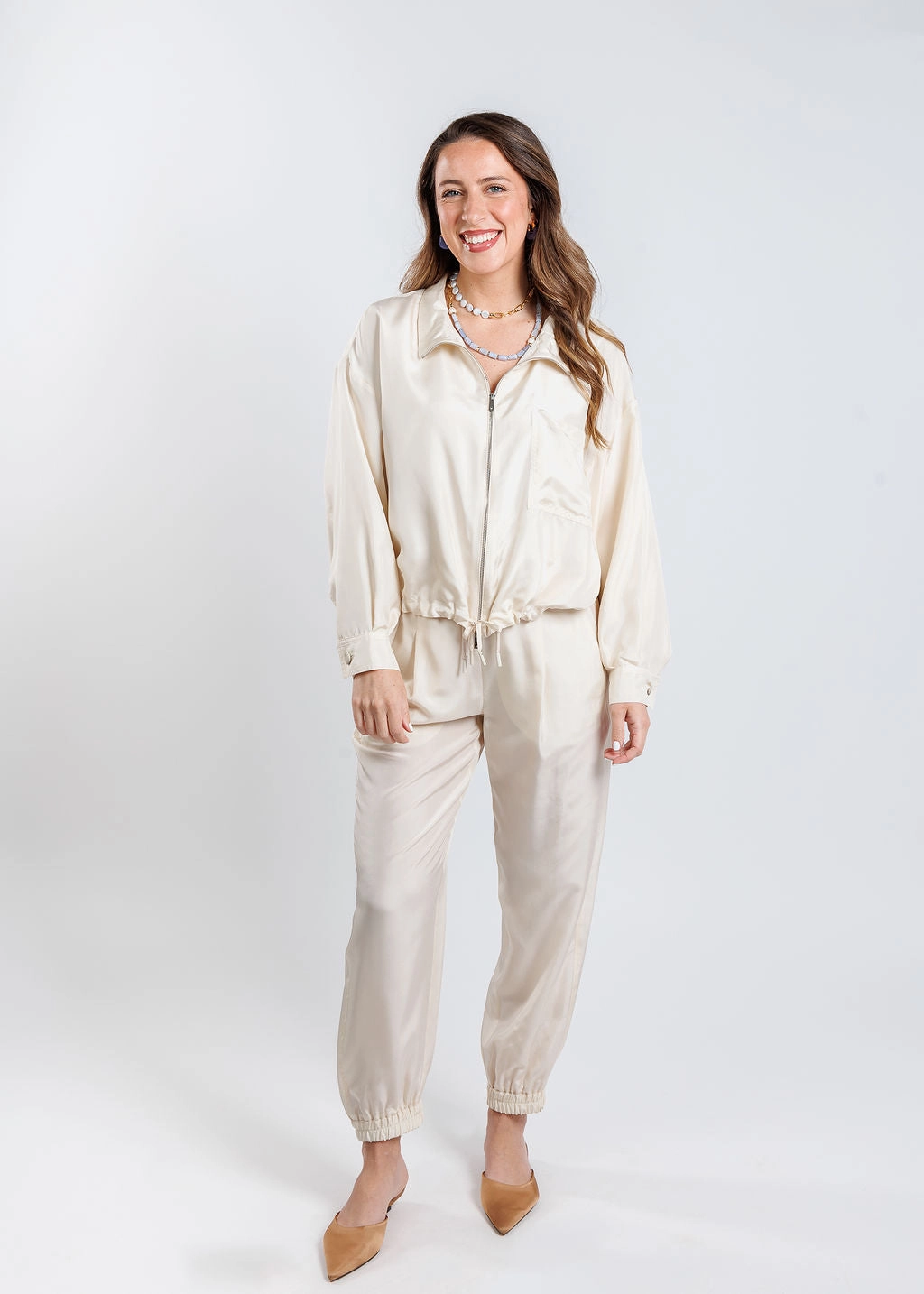 Stylish Basics Preside Jacket - Wool White