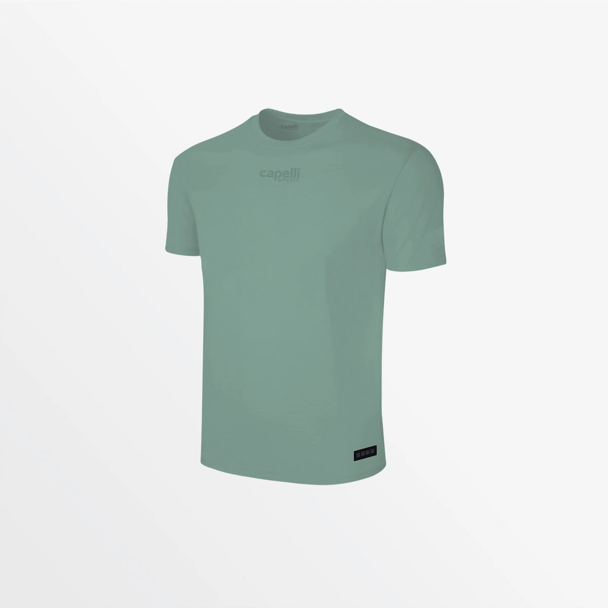 ADULT UNISEX TONAL CREW NECK TEE Breathable Ventilation