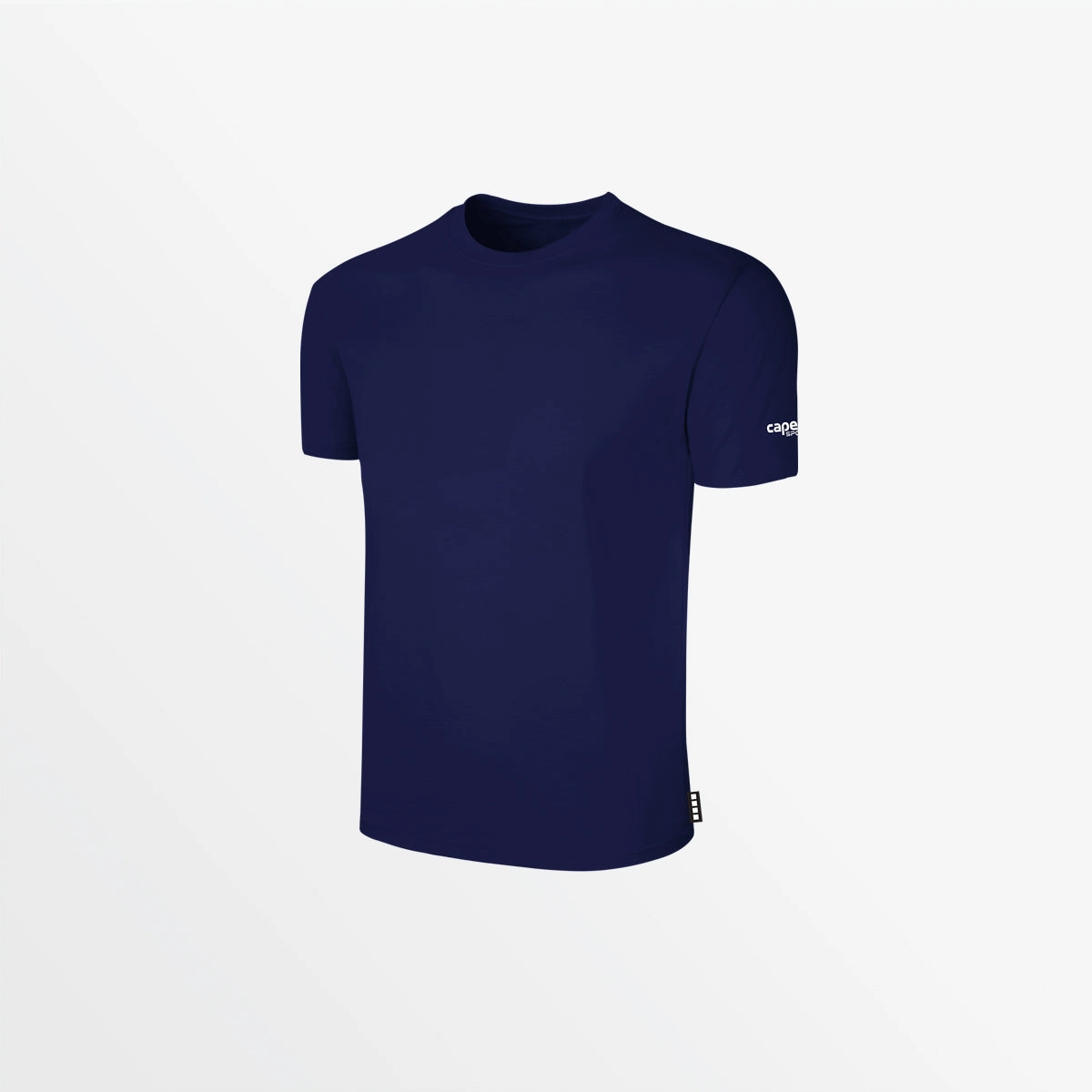 Durable Binding MEN'S BASICS TEE WITH SLEEVE LOGO