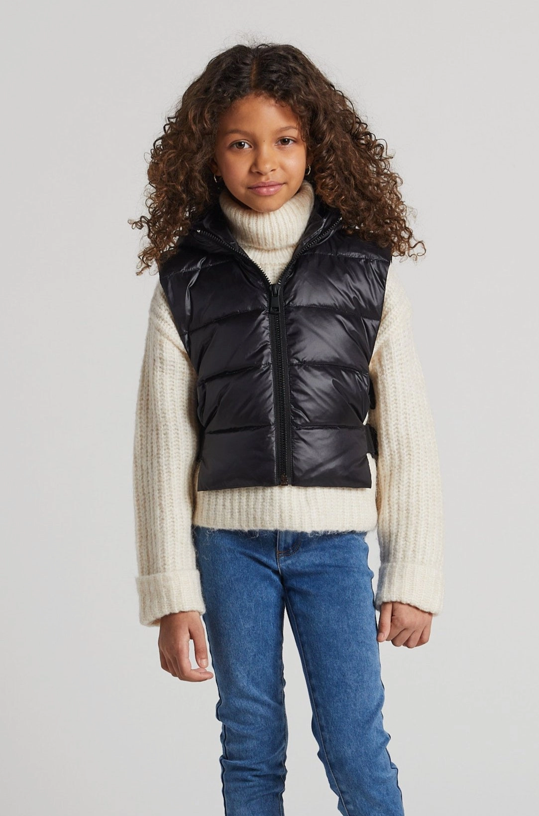 High Tensile Reinforcement AllDay Comfort Design Lola Quilted Full Zip Gilet w/ Adjustable Side Buckles