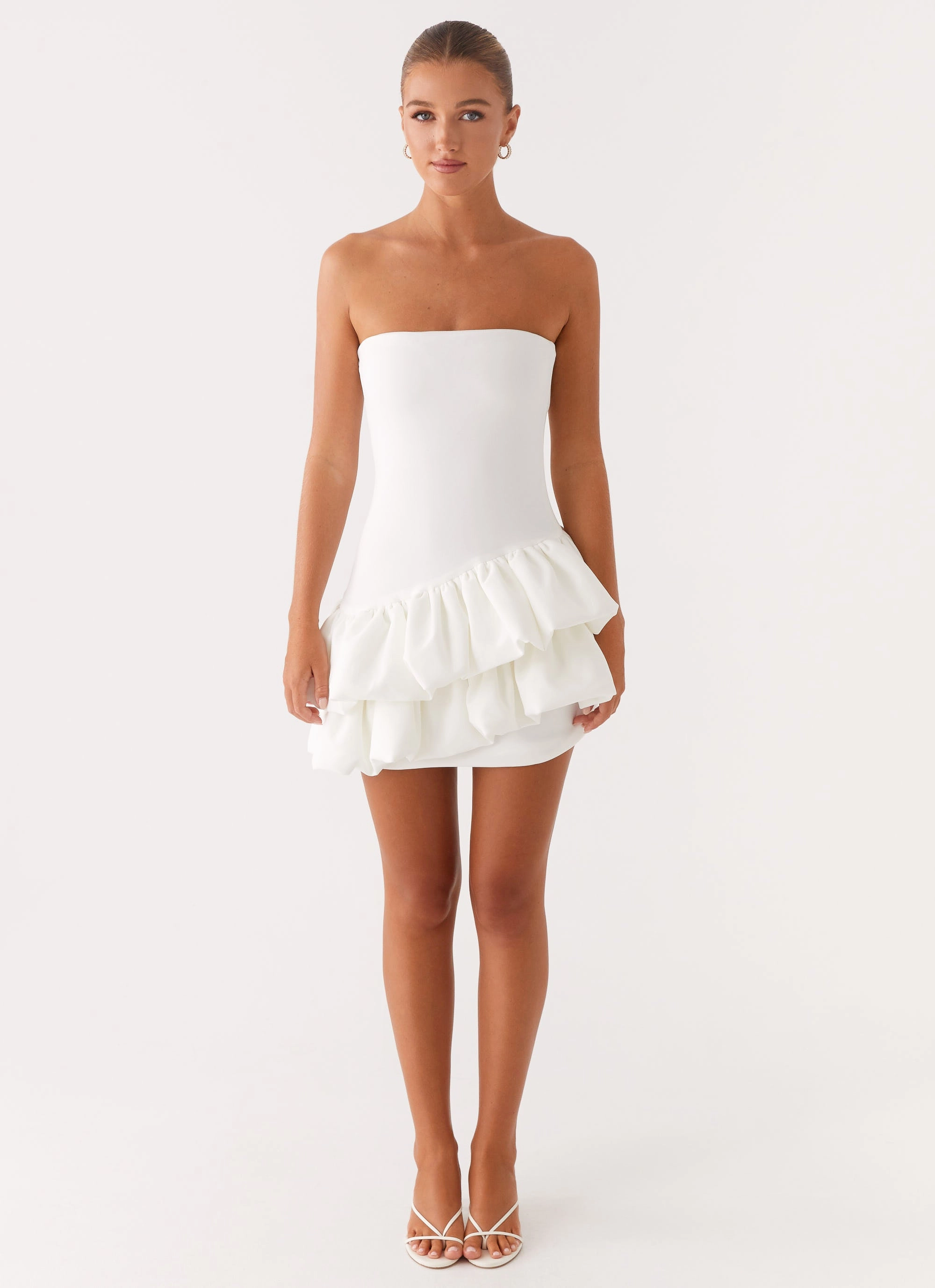 Pure Aesthetic Water-resistant Marie Mini Dress - White