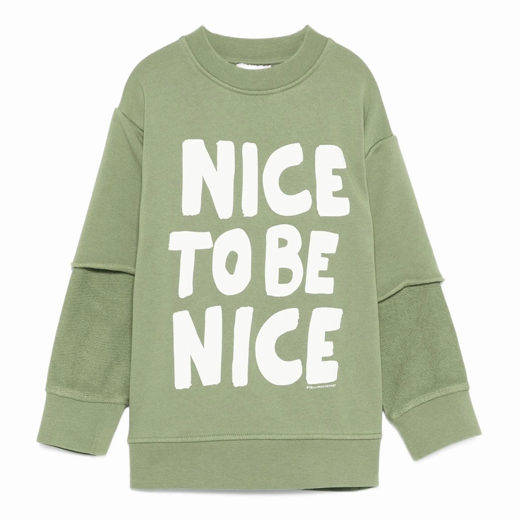 OversizedSilhouette Stella McCartney Kids Nice Fleece Sweatshirt