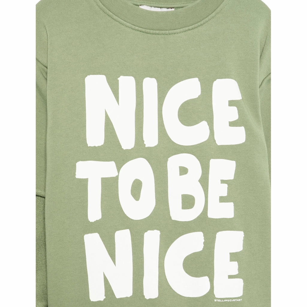 Quick Release Fastener Stella McCartney Kids Nice Fleece Sweatshirt