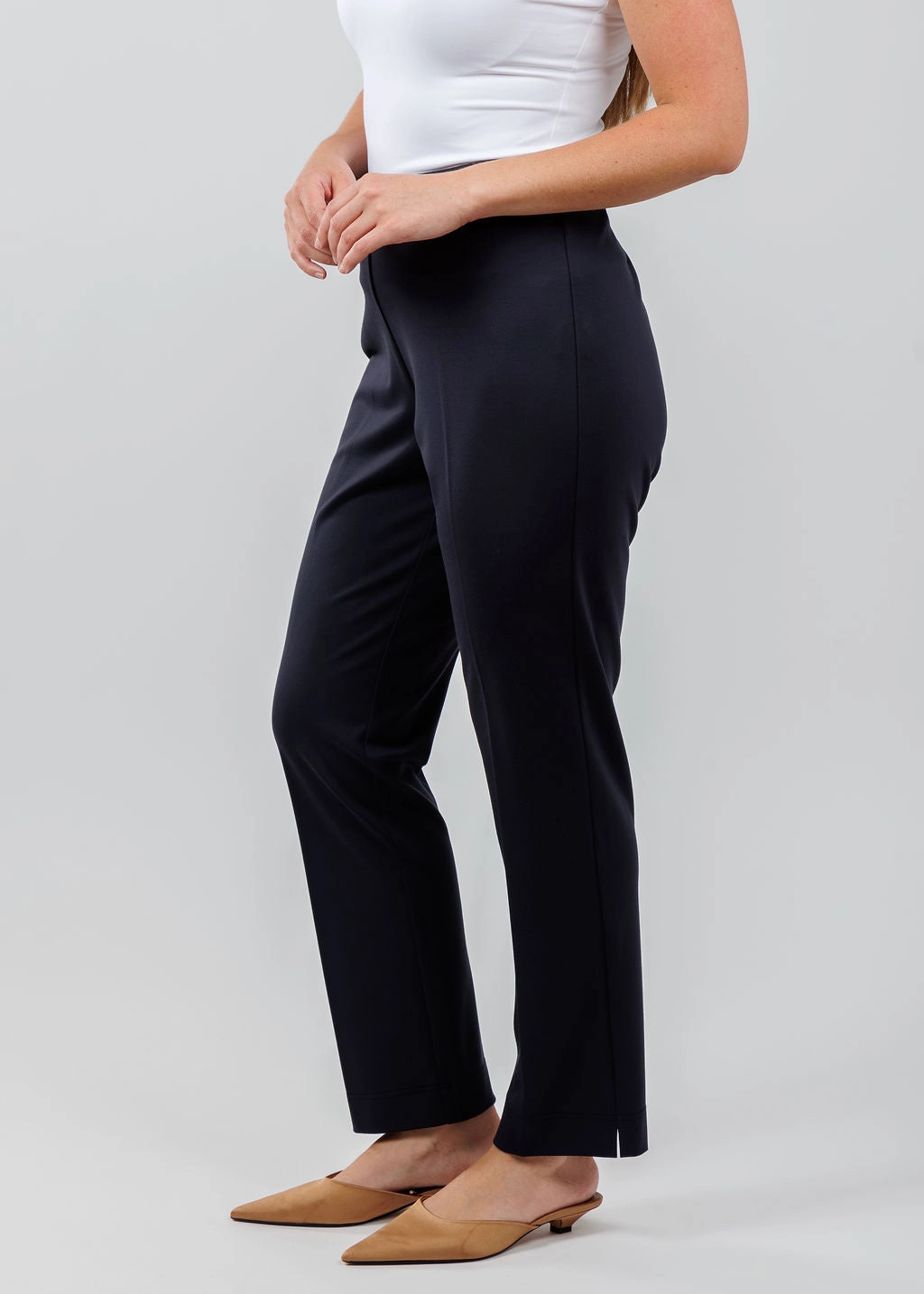 Annie 29" Paramount Knit Pants - Navy Neutral Fit No Ride