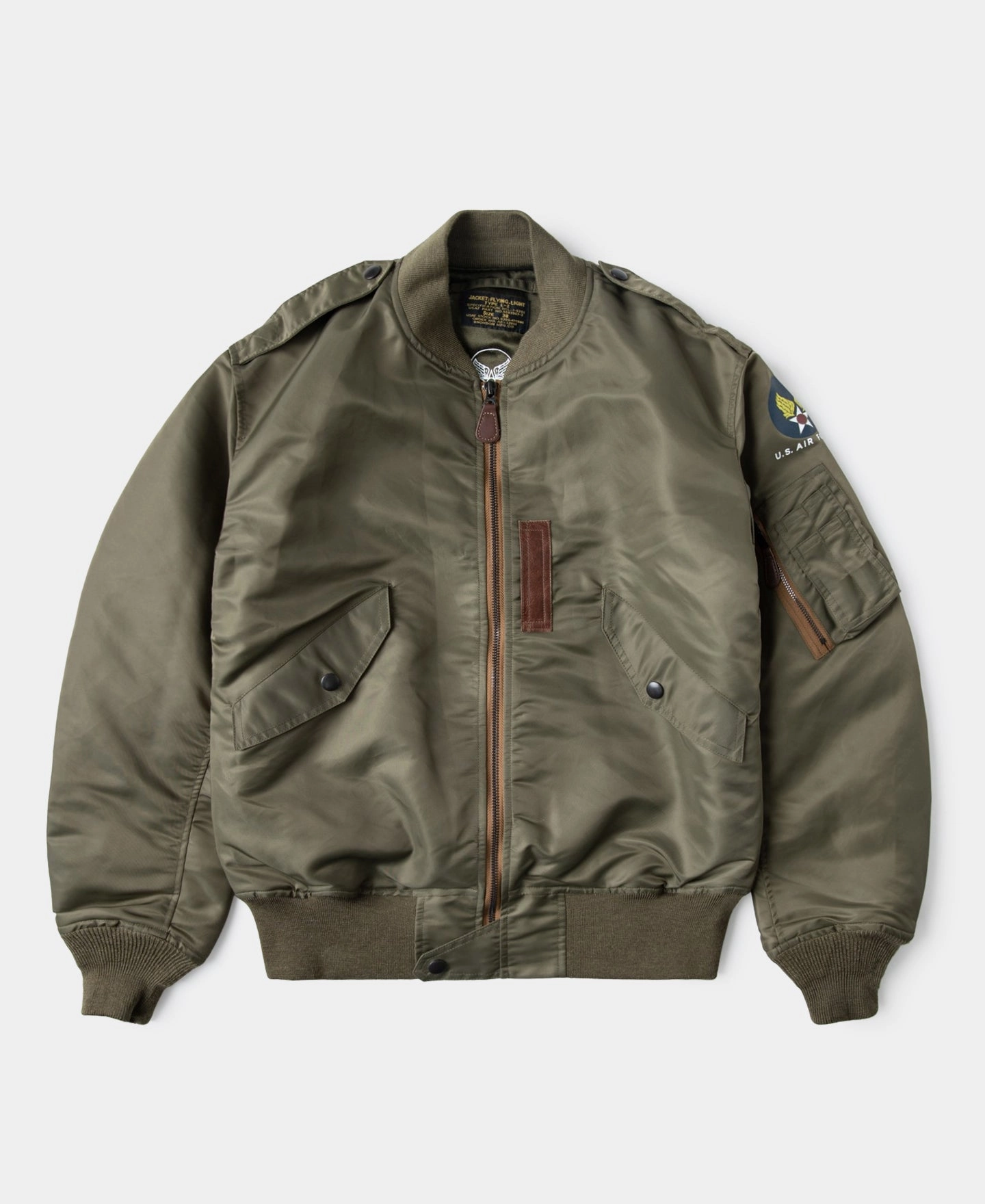 US Air Force Type L-2 Flight Jacket snap closure