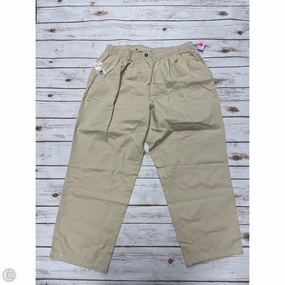UVProtectiveLayer Adaptable Design Pants Chinos & Khakis By Woman Within In Tan, Size: 3x