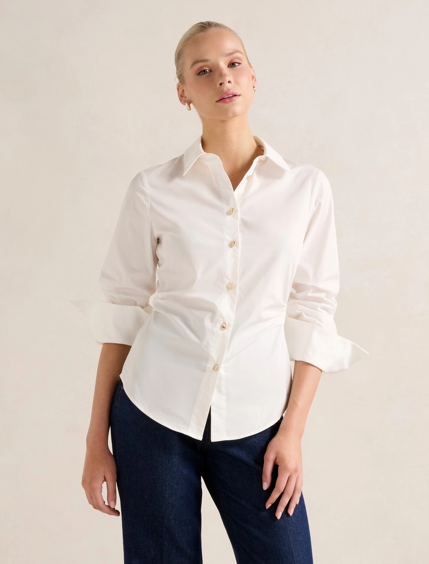 MoistureControl AntiPillingTechnology Ange Slim Fitted Shirt