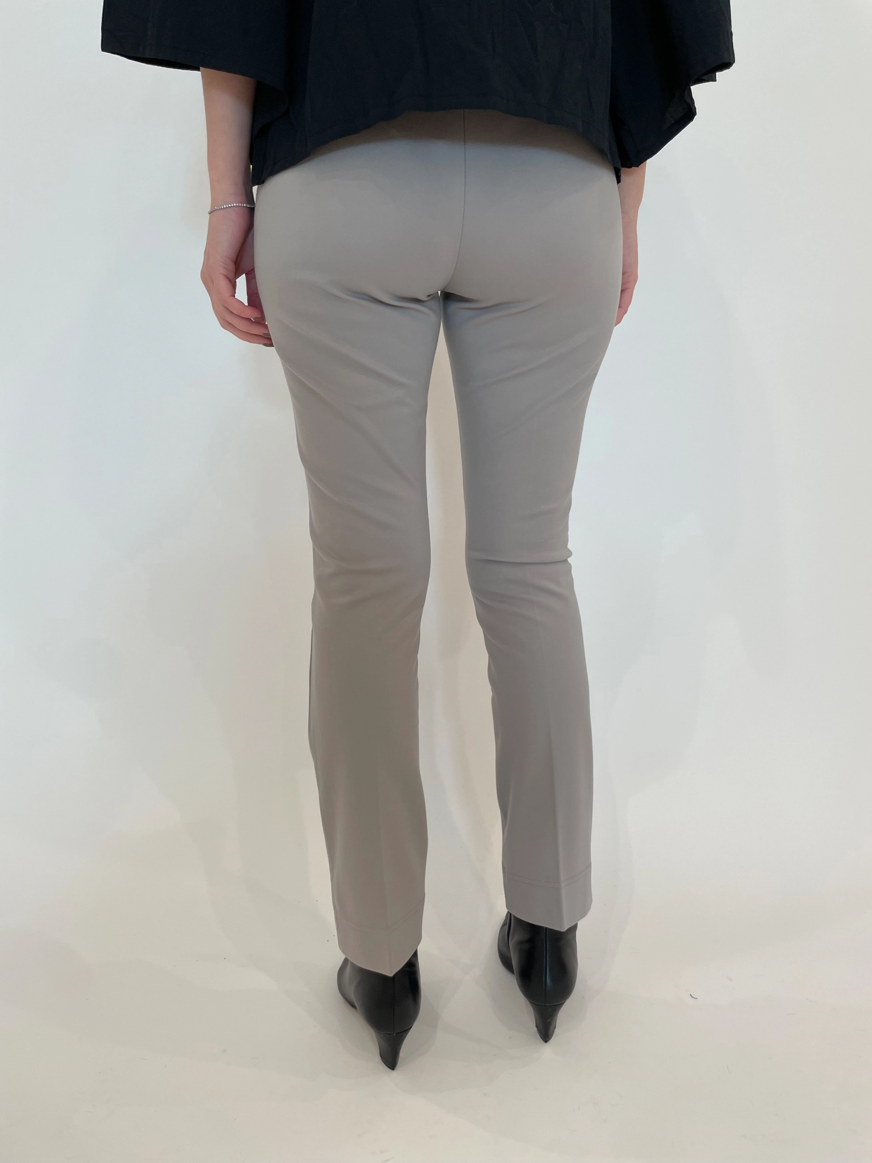 Soft Fabric Versatile Layering Annie 29" Paramount Knit Pants - Gravel