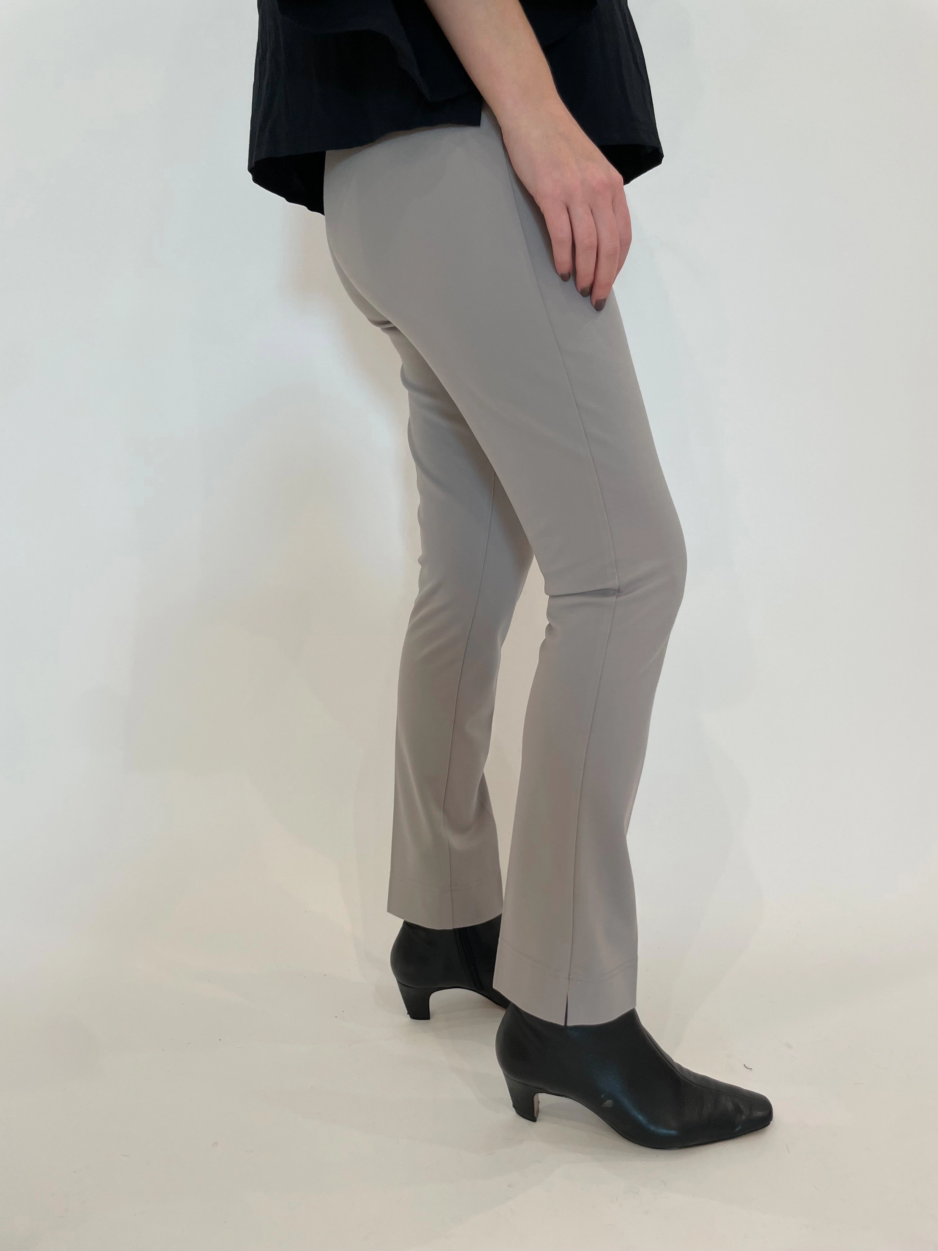 QuickReleaseBuckle Formal Look Annie 29" Paramount Knit Pants - Gravel