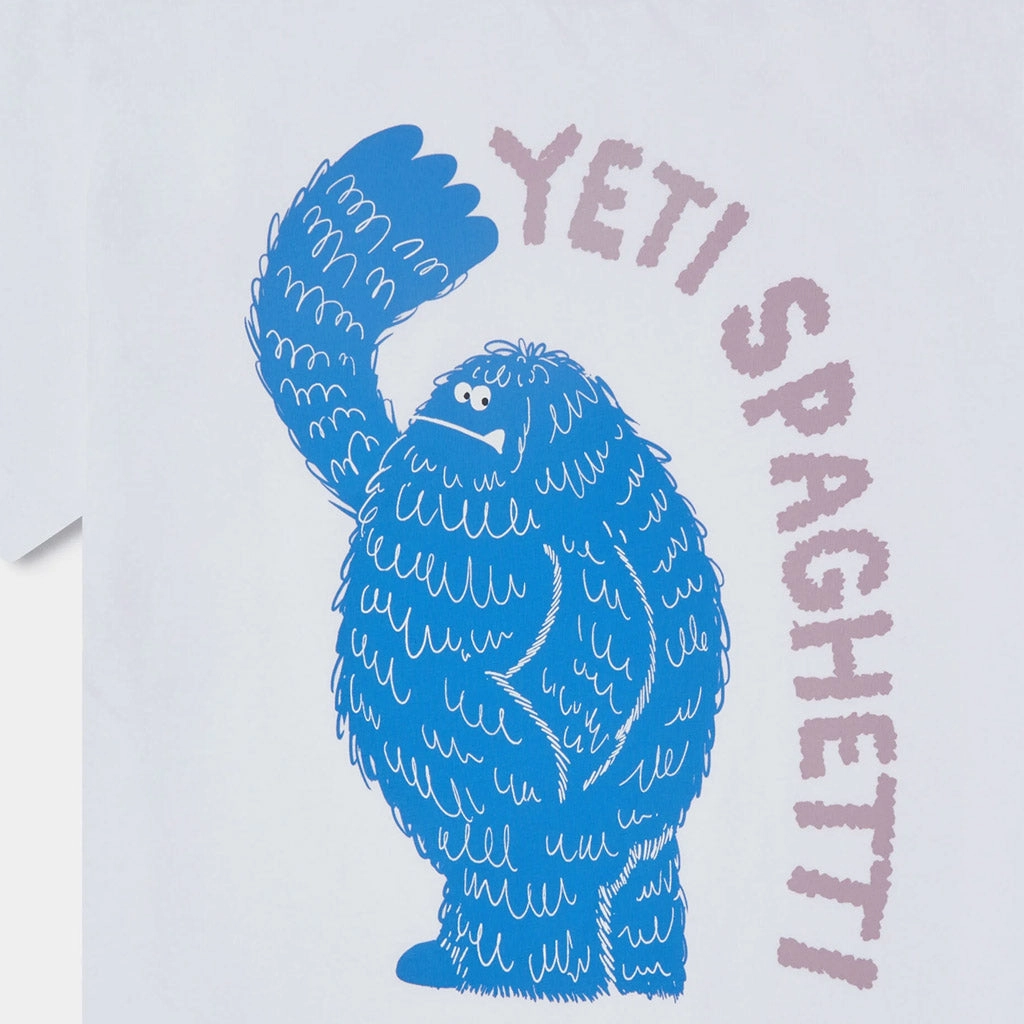 Timeless Fit Essential Look Stella McCartney Kids Yeti Spaghetti Print T-shirt