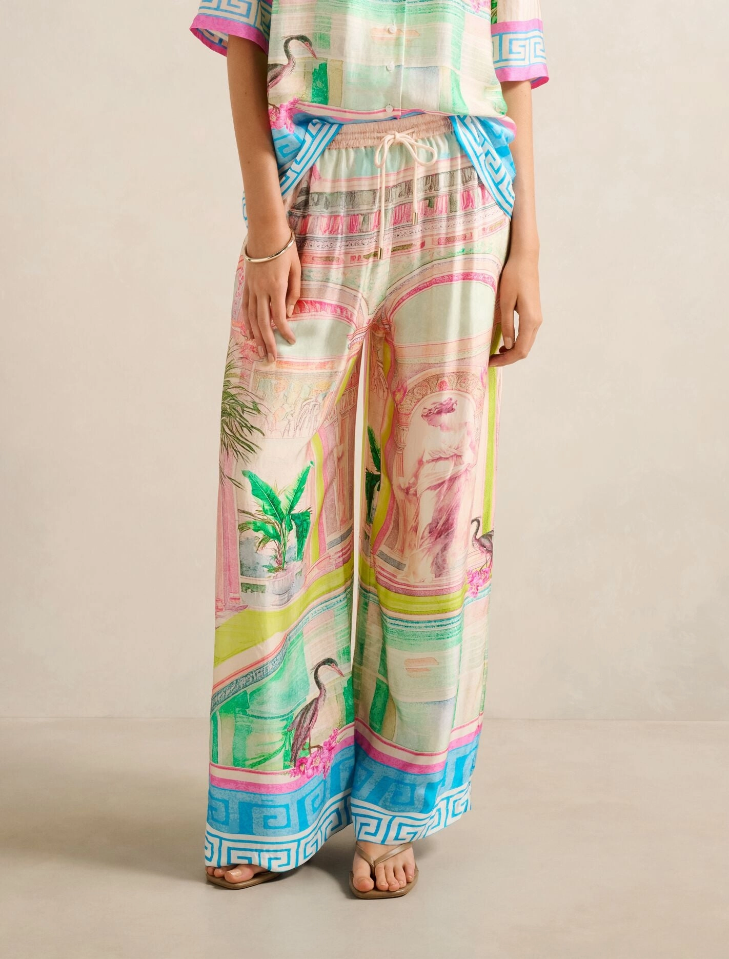 Brooklyn Satin Pants HeatRegulatingLining Thermal regulation