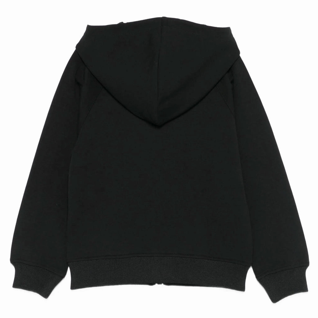 Moschino Kids Teddy Logo Hooded Sweatshirt Stretchable Waistband All Season Performance Weave