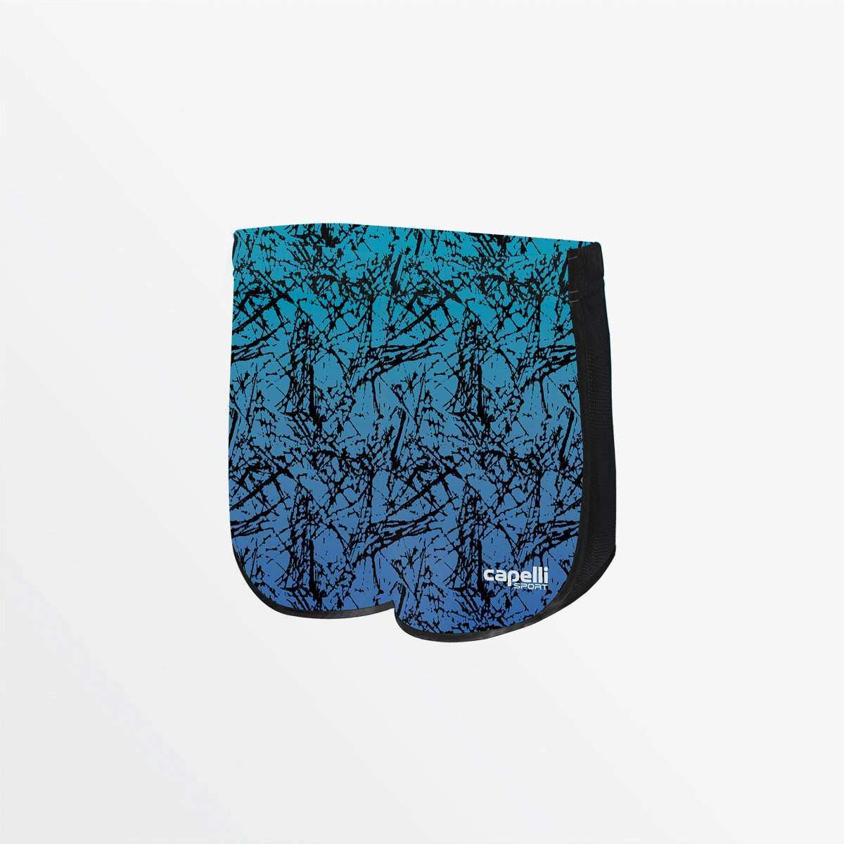 Easy Fit Design GIRL'S DISTRESSED OMBRE RUNNING SHORTS