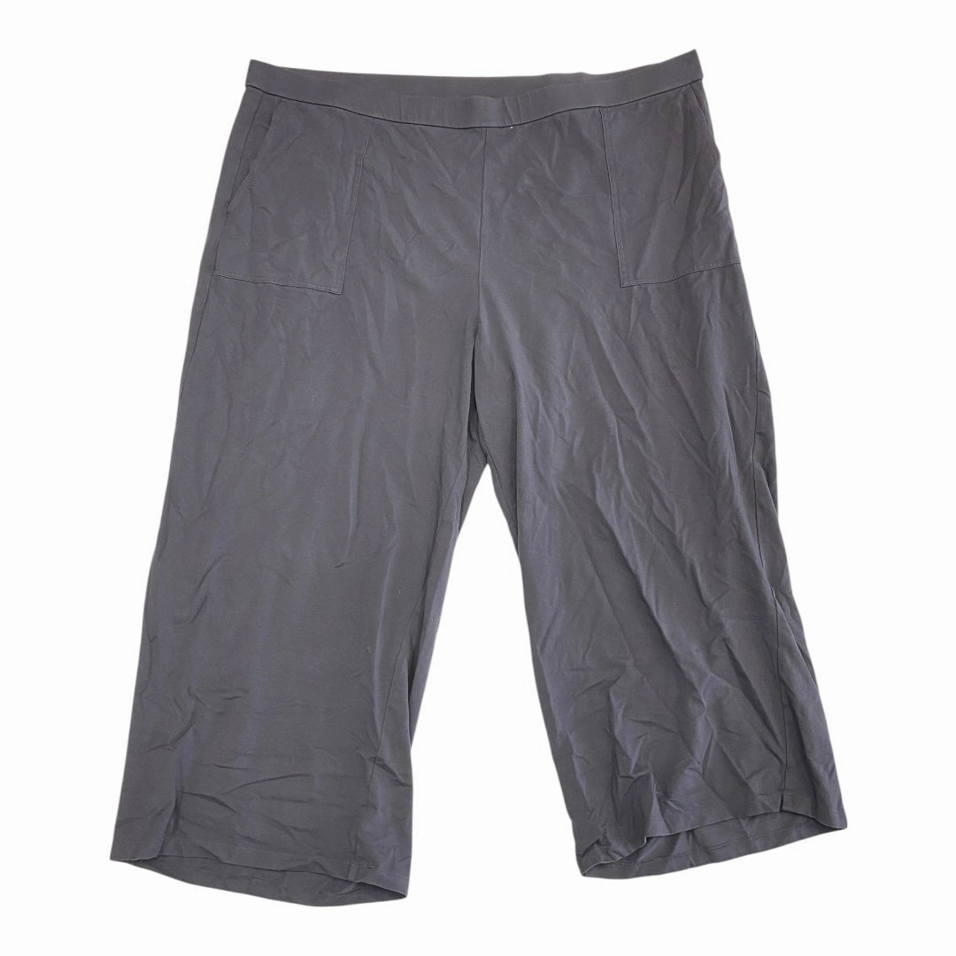 Pants Designer By Eileen Fisher In Navy, Size:3X Lightweight Fit AntiSnagZippers