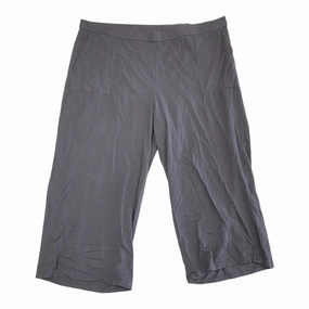 Pants Designer By Eileen Fisher In Navy, Size:3X Lightweight Fit AntiSnagZippers