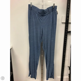 All Day Wear Pants Wide Leg By Premise Studio In Blue, Size: 1x