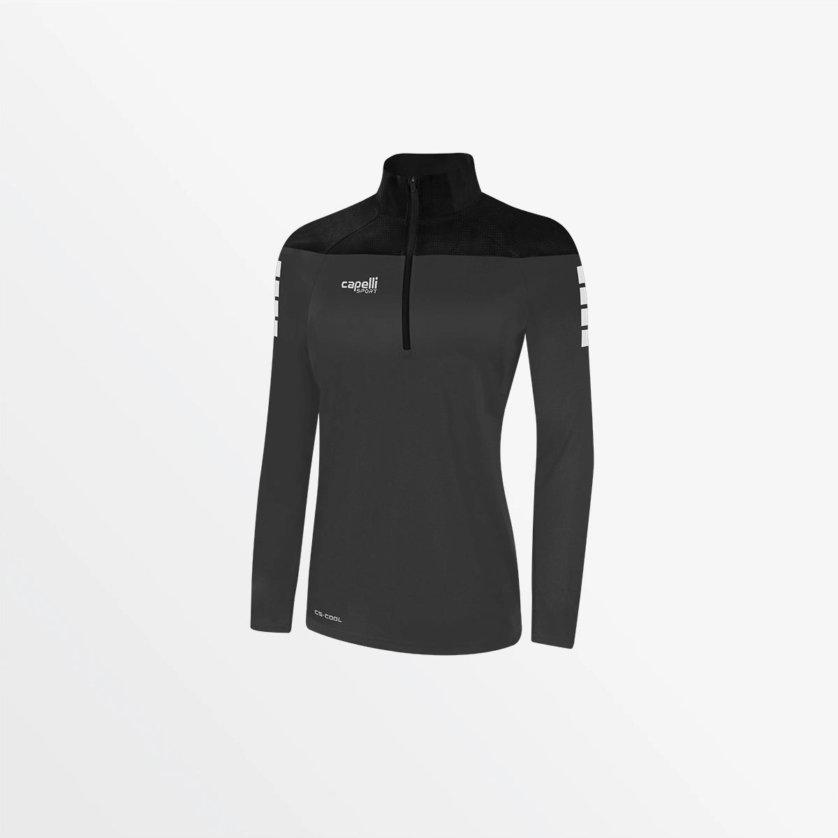DroppedShoulder WOMEN'S TRIBECA 1/4 ZIP TRAINING JACKET