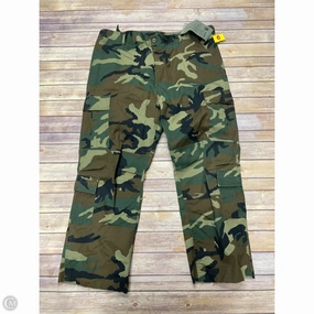 Casual Movement Pants Cargo & Utility By Cme In Camouflage Print, Size: 2x