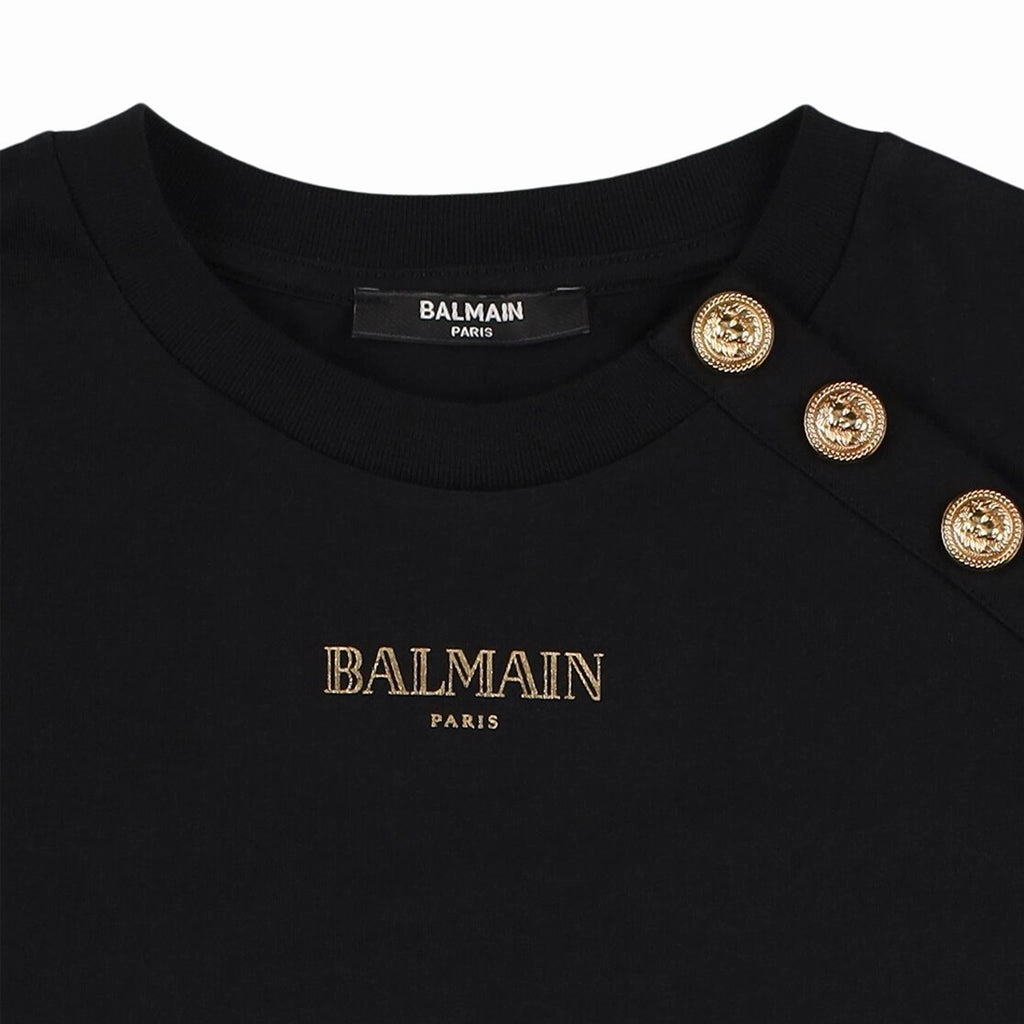 Everyday Look Wear Balmain Kids Logo T-shirt
