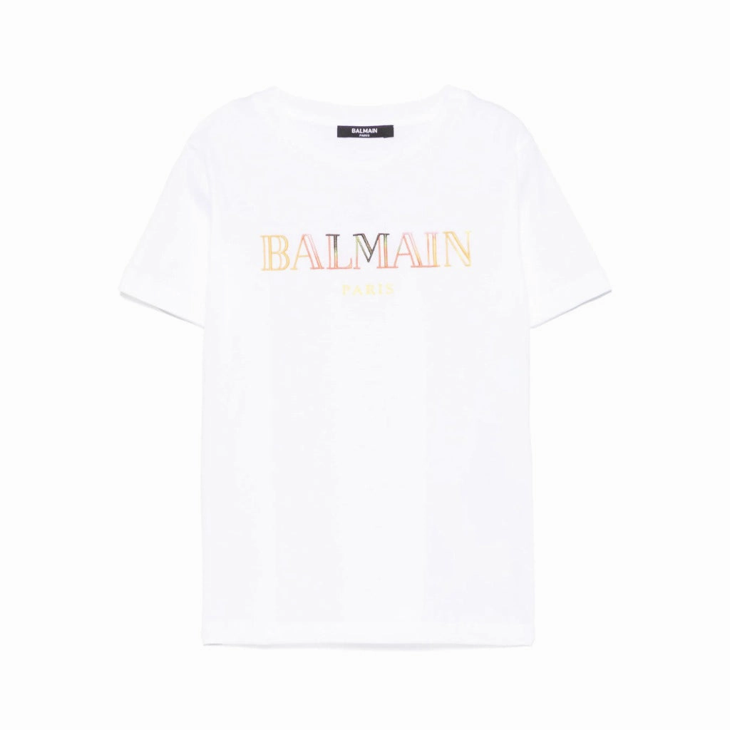 Daily Casual Balmain Kids Logo T-shirt