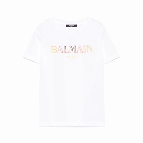 Daily Casual Balmain Kids Logo T-shirt