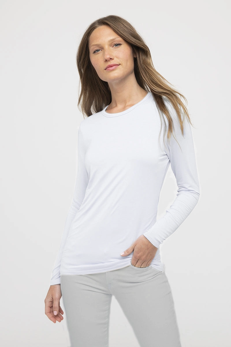 Go-To Look Bamboo Long Sleeve Crew