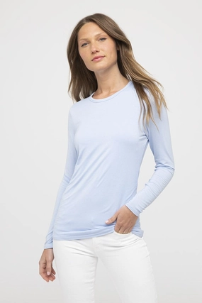 Seasonal Wear Casual Wear Bamboo Long Sleeve Crew
