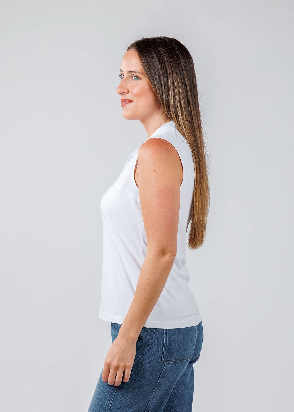 Sporty Style Emma Foundation Layer - White