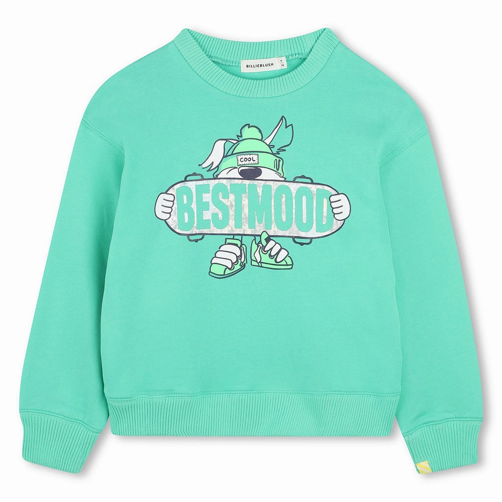 Reinforced Neckline Billieblush Sweatshirt
