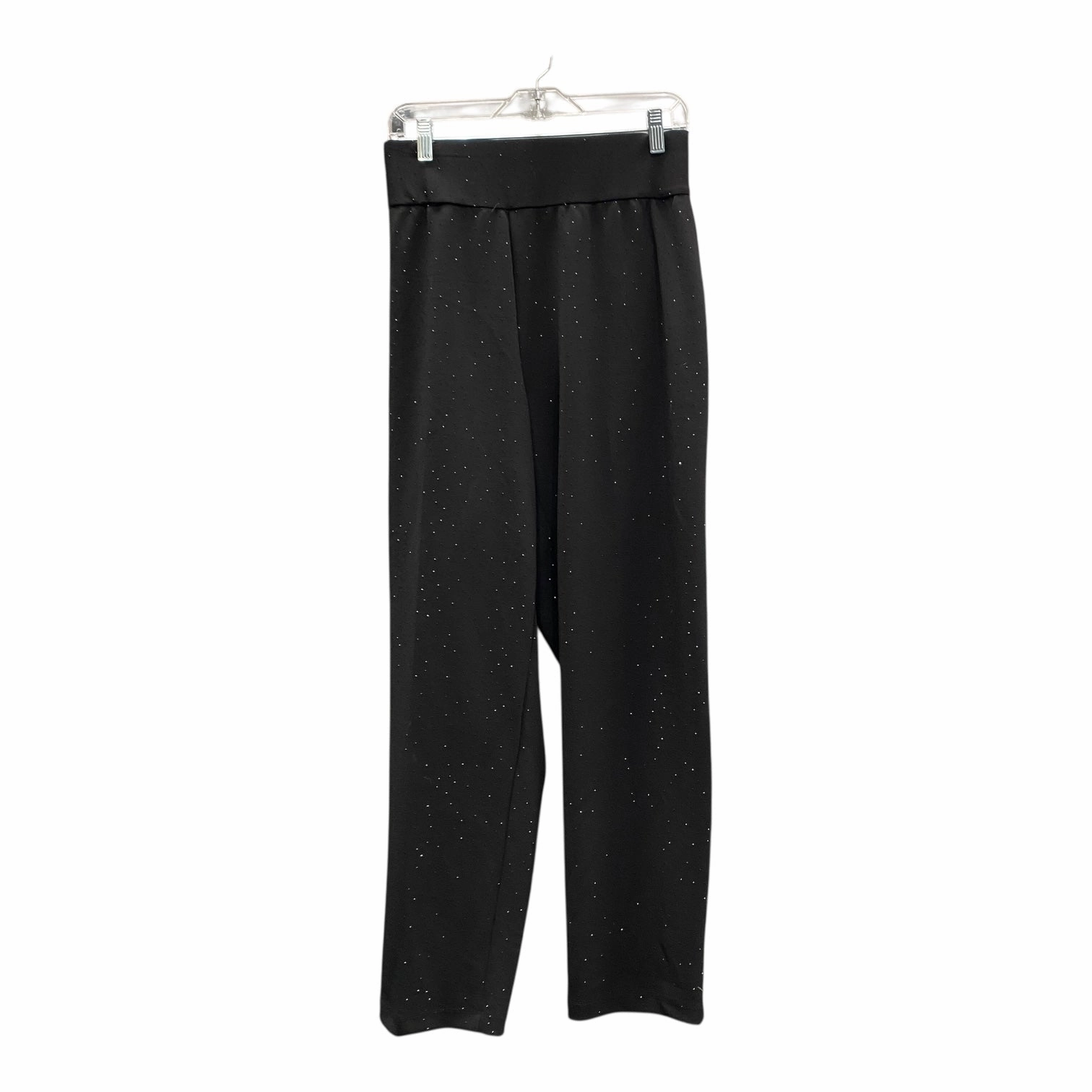 Sporty Fit Movement Ready Pants Dress By Jones And Co In Black, Size:2X