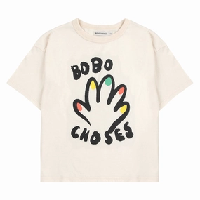 Classic Style Trend Modern Trend Look Bobo Choses High Five T-shirt
