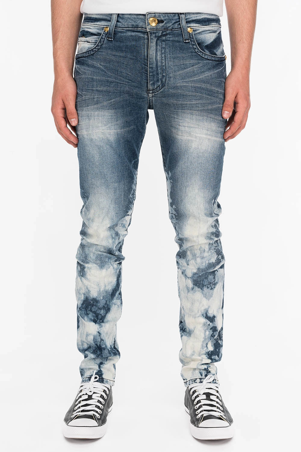 SKINNY MENS JEANS IN CLOUD JAPAN Sleek Comfort