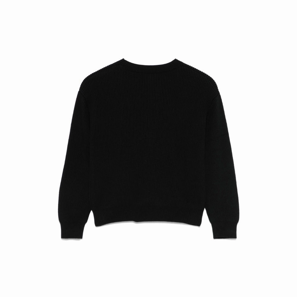 Lightweight Comfort All Occasion Moschino Kids Teddy Logo Sweater