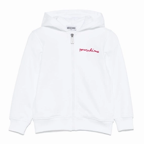 Moschino Kids Teddy Graphic Hooded Sweatshirt Hooded Comfort Fit Warmth Retention