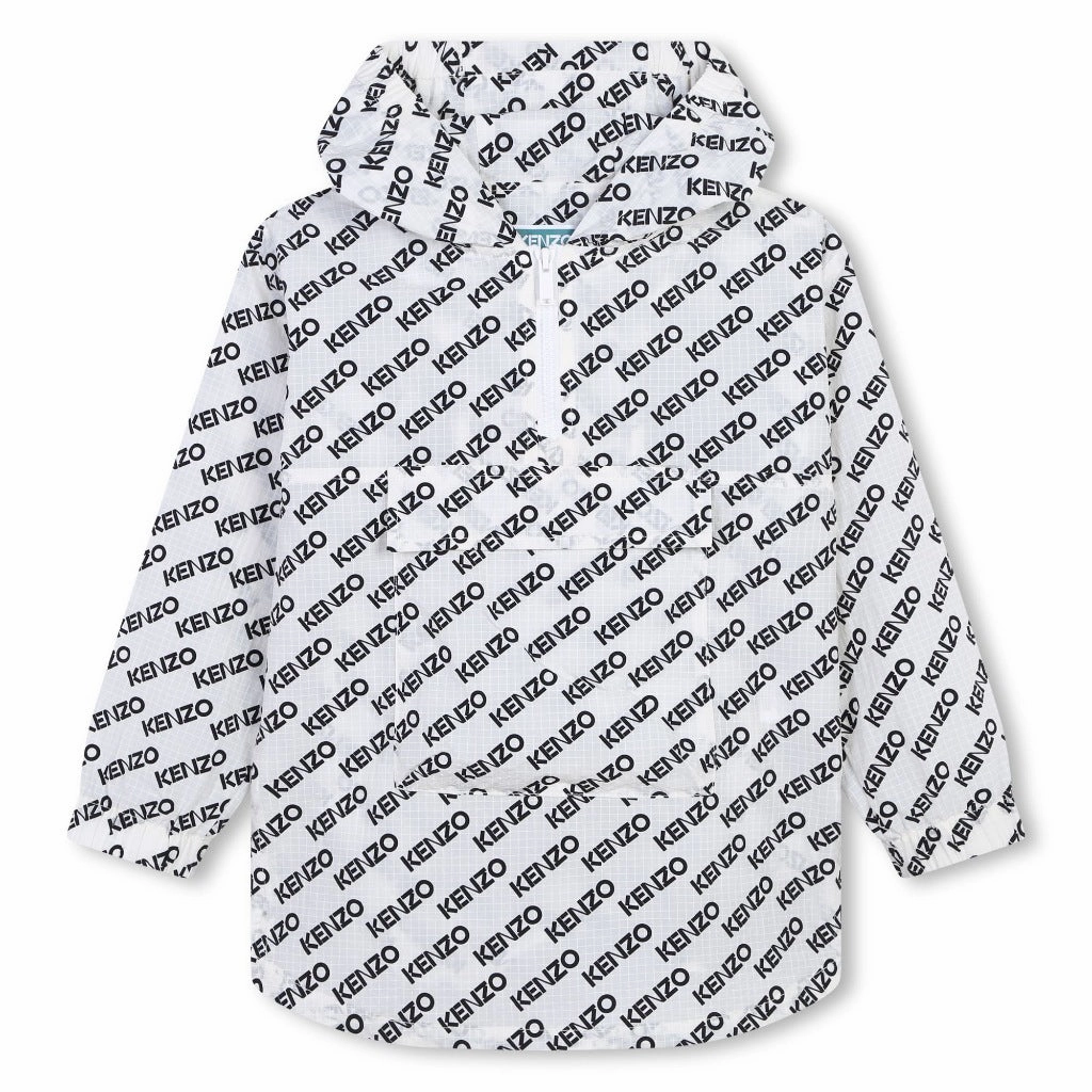 Kenzo Kids Windbreaker Thermoplastic Elastomer Trim
