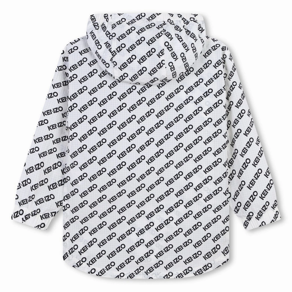 Low Profile Fastening AbrasionResistant Kenzo Kids Windbreaker