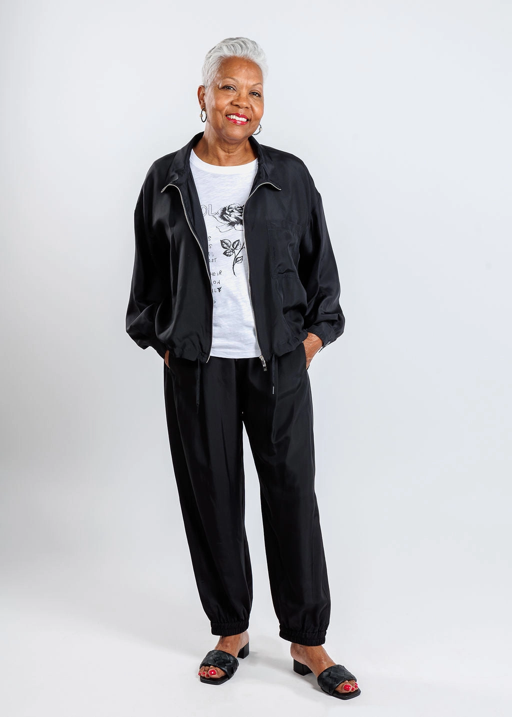 Balanced Insulation ripstop fabric Preside Jacket - Black