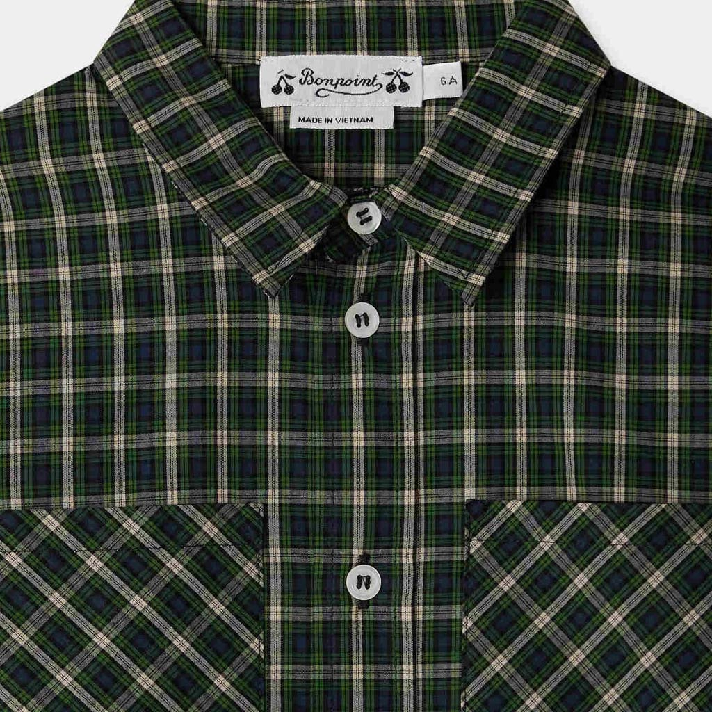 DoubleLayered Collar Bonpoint Altman Shirt