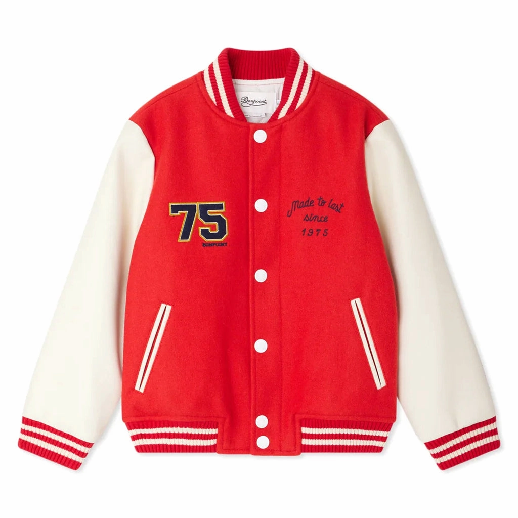 Bonpoint Darmouth Jacket Anti Static Treatment Layer Essential Piece